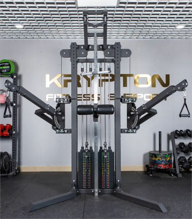 The North Star Functional Trainer Double Crossover with Lat Pull Down